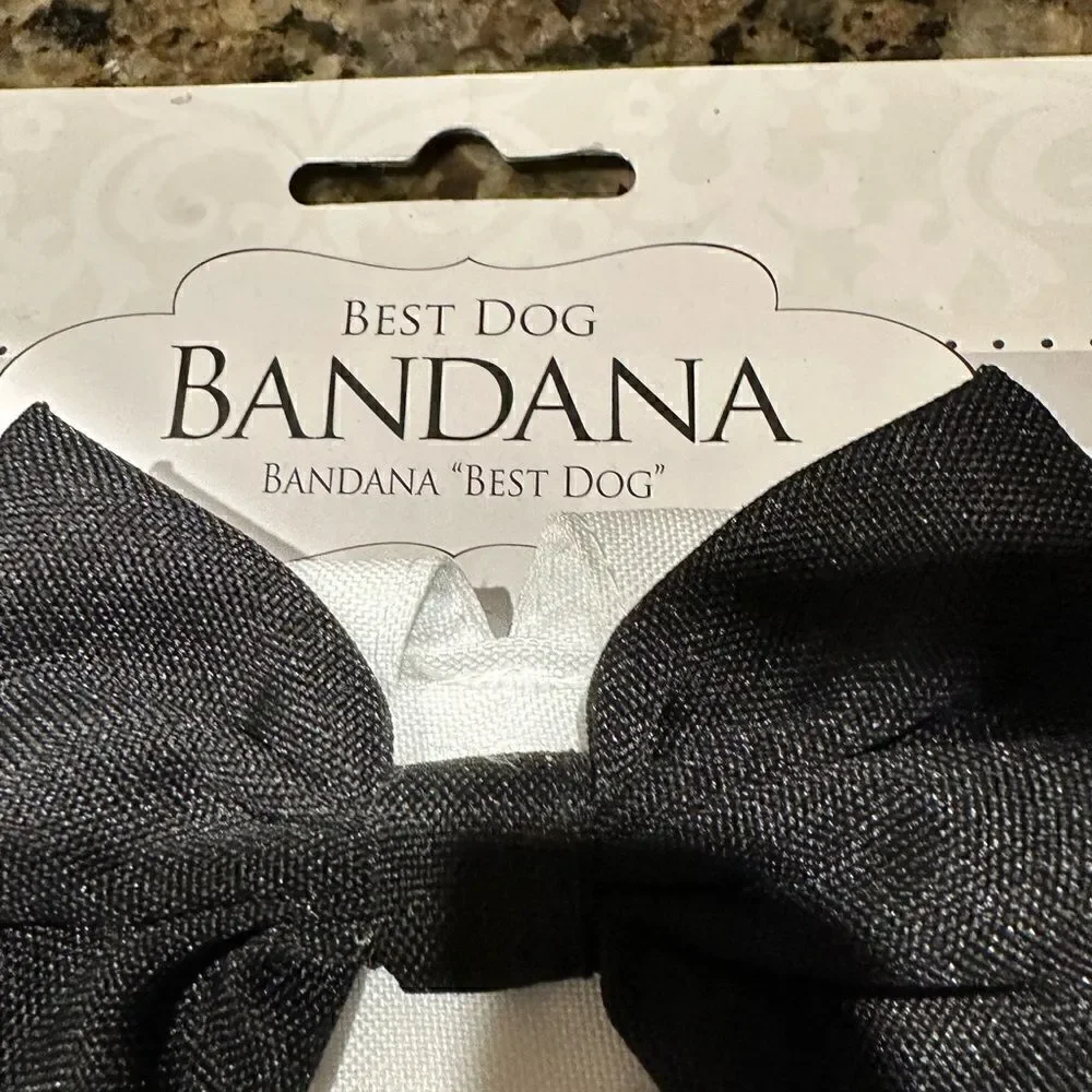 Pair of best dog bandannas.
